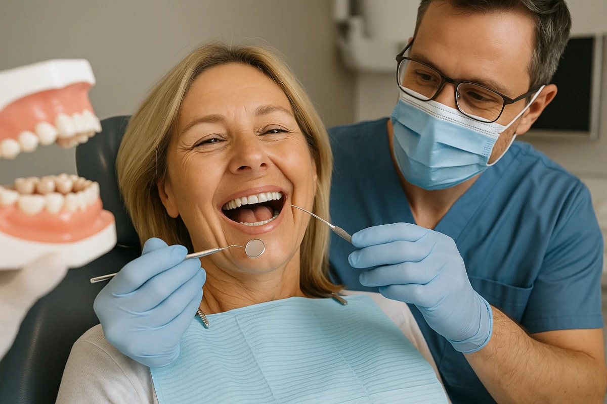 qué tipos de prótesis dentales existen