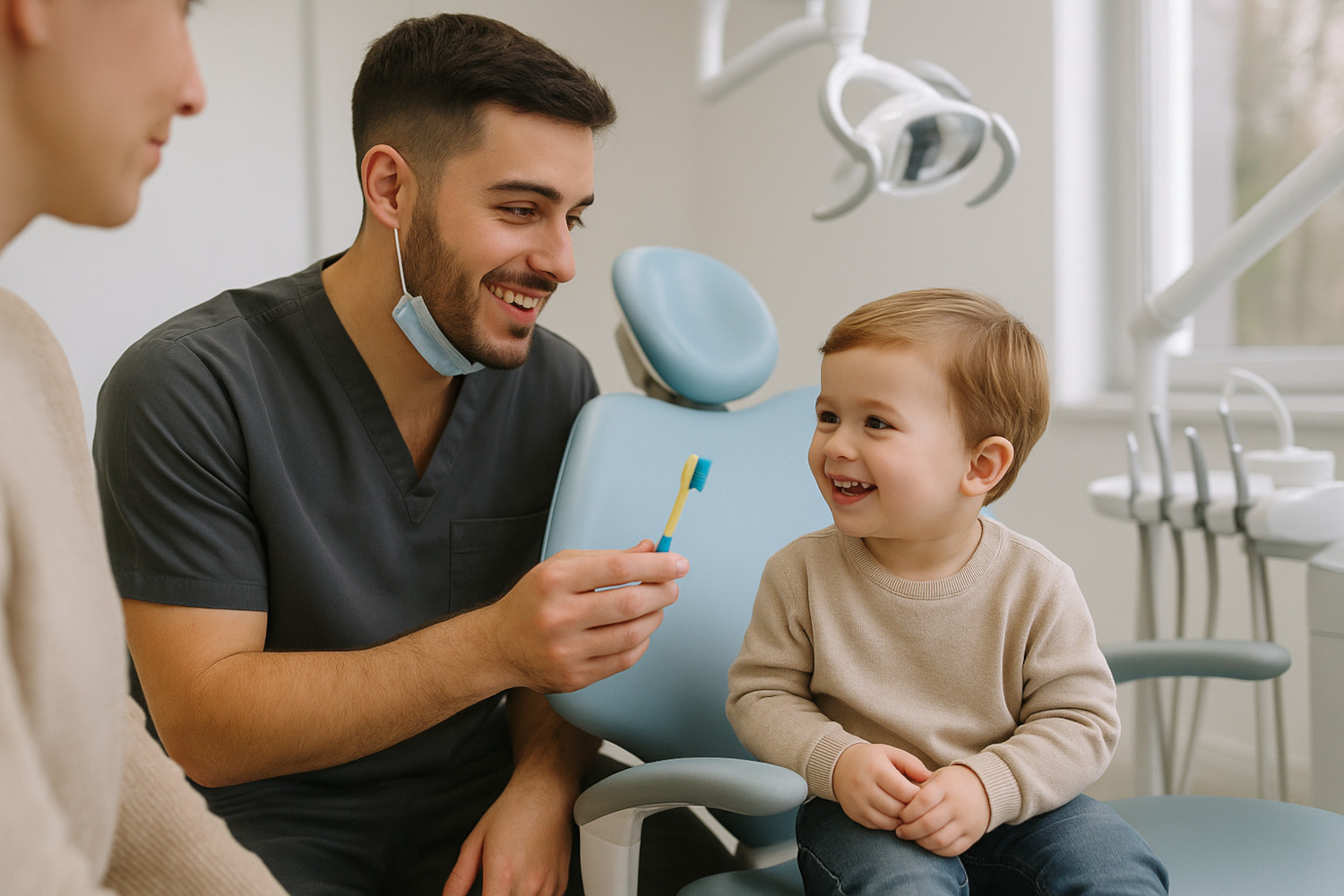 cuándo llevar al niño por primera vez al dentista