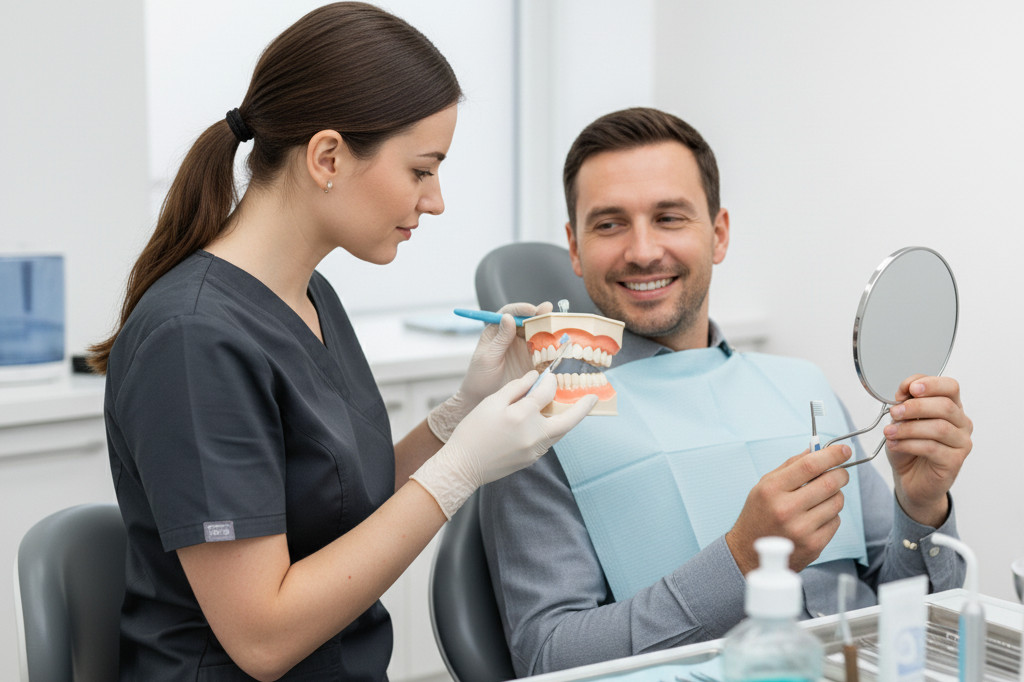 cómo cuidar tus implantes dentales