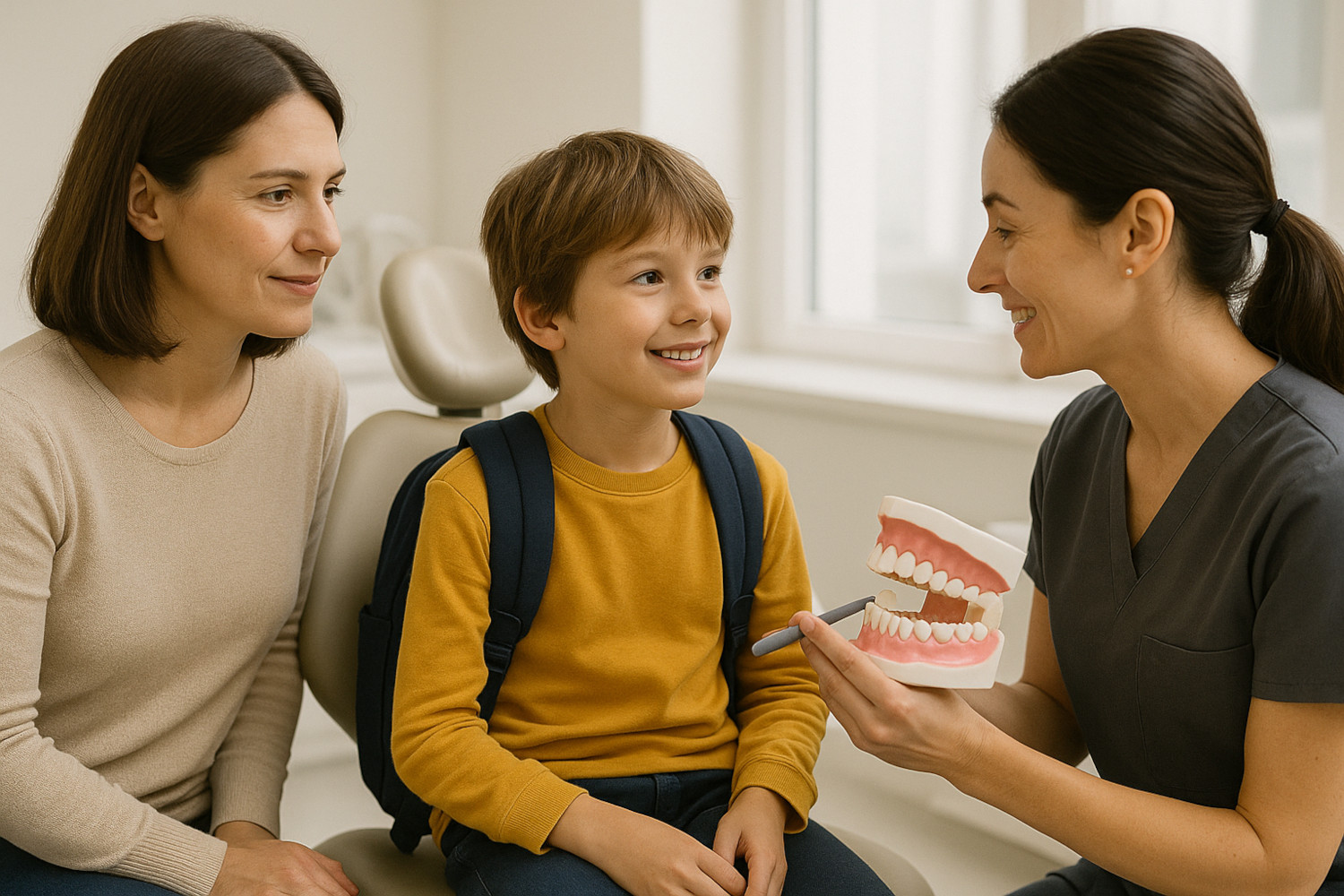 aprovechar la vuelta al cole para ir al dentista