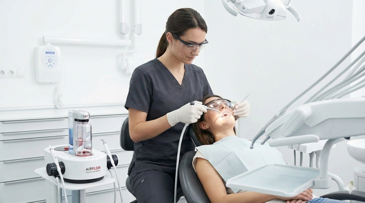 airflow y gbt limpieza dental